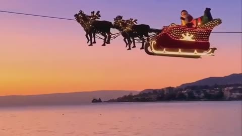 Santa Claus in Montreux