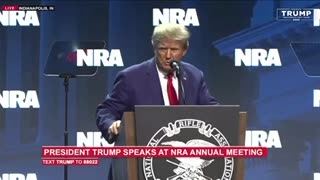 Trump “If you put me back in the White House, No One Will Lay a Finger on Your Guns”