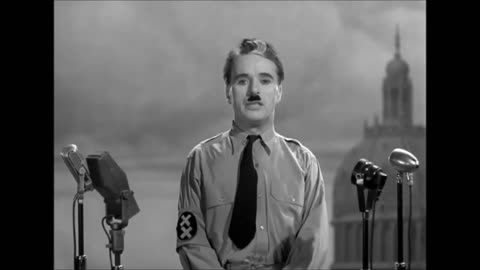 Lo storico “Discorso all’Umanità” contenuto nel bellissimo film di Charlie Chaplin: “Il Grande Dittatore”.