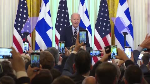 Joe Biden Claims The Only Reason He Got Elected Is Because Of The Greek Community