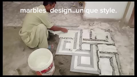 Marble design unique style.