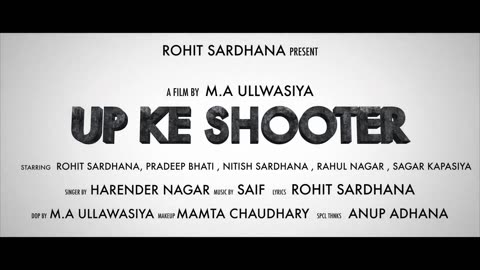Badmash Beats UP Shooter Anthem | Rohit Sardhana | Harinder Nagar | Badmasi Song (1080p)"