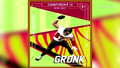 NFL’s Rob Gronkowski launches digital trading cards