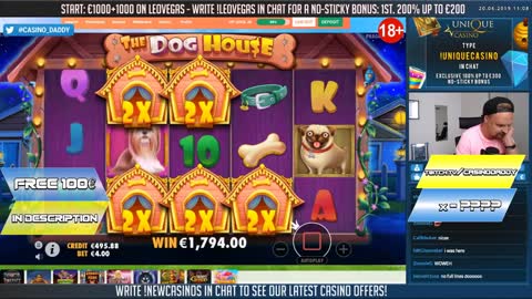 The Dog House top 5 BIG WINS - Record win on slot