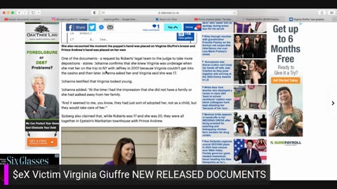 $eX Victim Viginia Giuffre RELEASED Documents- Prince Andrew