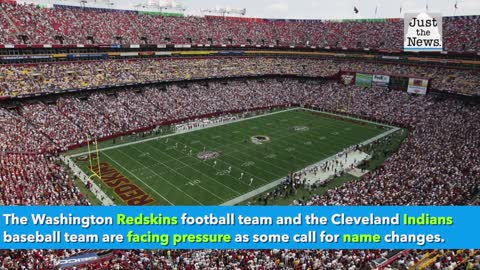 Donald Trump responds to calls to change the name of the Redskins and Indians