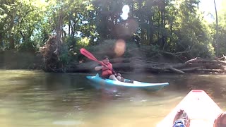 Football Practice & Kayaking