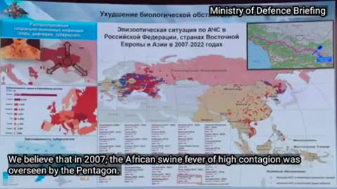 Ministerio de Defensa ruso. Laboratorios de armas biológicas incautados al gobierno de Ucrania