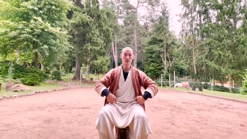 Shaolin Bone Marrow Khi Cong with Master Shi Heng Yi of Shaolin Temple Europe