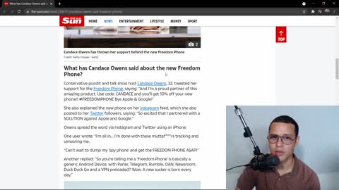 Candace Owens Reviews The FREEDOM PHONE