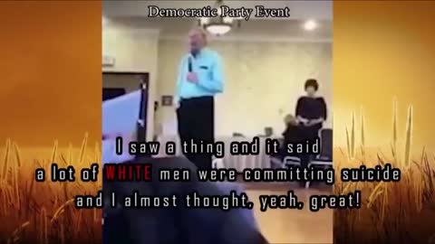 Democrat fund raiser: 'Whitey committing suicide is good, but maybe we shouldn't say that in public'