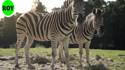 The different colors of the zebra body make it difficult to confuse, see his video.