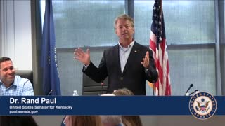 Dr. Rand Paul Visits Cold Springs, Kentucky