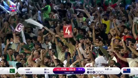 Two runs and absolute delirium inside a packed sharjah cricket Stadium.