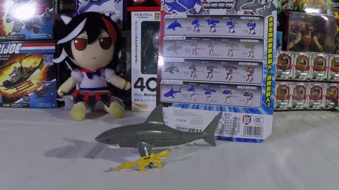 Temu Tuesday "Soldier Machine White Shark" unboxing and conversion