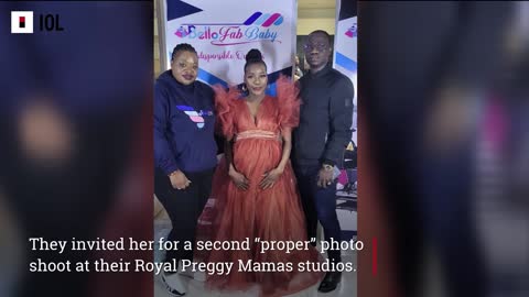 Precious Selephi Ndlovu's Baby Shoot Goes Viral
