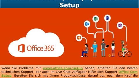 Installieren Sie am besten das Office Com-Setup