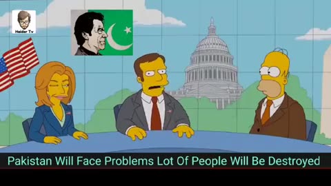 Creepy Simpsons Cartoons Prediction About Pakistan - Haider Tv