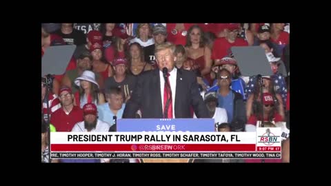 President Trump Hosts Save America Rally In Sarasota, FL 7/3/2021