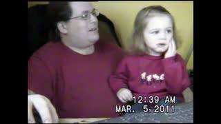 3 year old Rachel makes animal sounds.