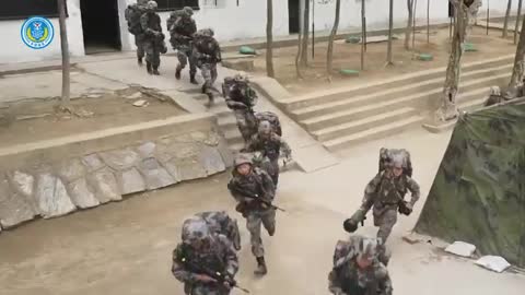 Peoples Liberation Army posted a new video on WeChat ahead of Pelosi's potential visit to Taiwan.