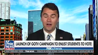 Charlie Kirk announces “Students for Trump” campaign