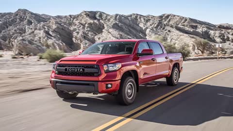TOYOTA TUNDRA TRD - 2015 TOYOTA TUNDRA TRD PRO FIRST TEST REVIEW #Auto_HDFr
