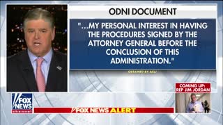 Sean Hannity reveals new documents on Obama administration activities