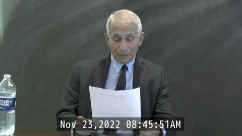 Dr. Fauci is asked about Dr. Ralph Baric at his deposition by the Louisiana attorney general