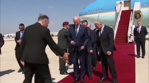 JOE BIDEN in Israel: "What am I doing now?"