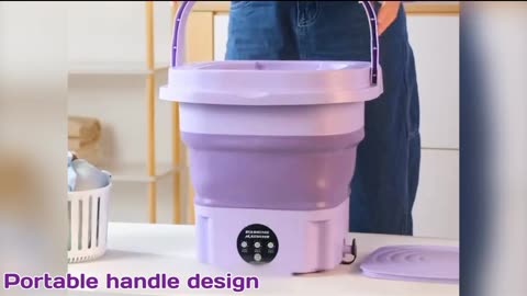 Portable Washing Machine and Dryer