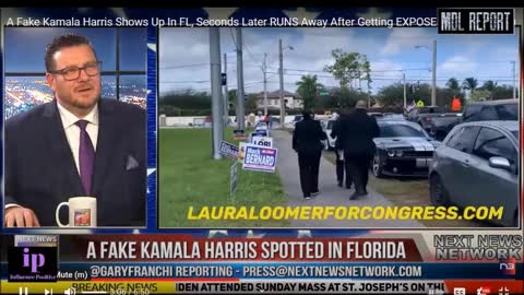 un sosie de Kamala Harris en Floride