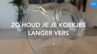 Zo houd je koekjes een stuk langer vers!