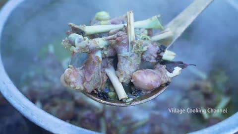 MUTTON BONE MARROW | Chettinad Mutton Bone Marrow Cooking and Eating in Village l Mutton Recipes