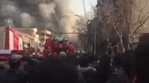 Tehran fire Plasco building collapses, 30 feared dead - Part 5