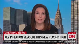 CNN Reports: A key inflation index has hit a record high.