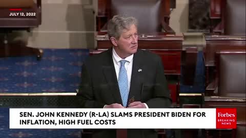 Sen John Kennedy Slams Biden Energy Policy