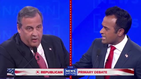 Vivek TRIGGERS Chris Christie to his face at Debate: "Go enjoy a nice meal"
