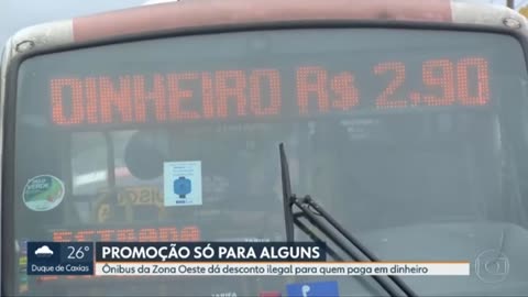 Empresas de ônibus do Rio continuam dando um desconto belo e moral | TL - 13/02/20 | ANCAPSU