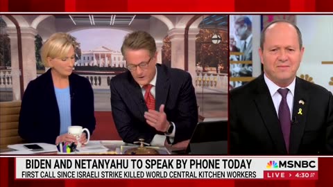 Watch Joe Scarborough Shout At An Israeli Officials' Face About War In Middle East