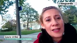 Laura Acuña, bumanguesa residente en Francia