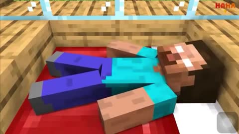 Minecraft Animation: Poor baby zombie