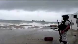Hurricane Enrique hits coastal towns in Mexico