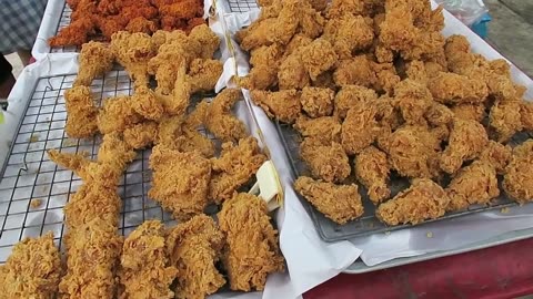 Thai Deep Fried Chicken - Thai Style Spicy Chicken Wings