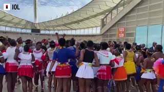 WATCH: Zulu maidens Inside the Moses Mabhida Stadium For Zulu Coronation