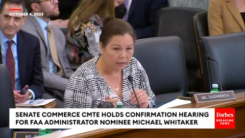 FAA ADMINISTRATOR NOMINEE MICHAEL WHITAKER FACES SENATE COMMERCE COMMITTEE