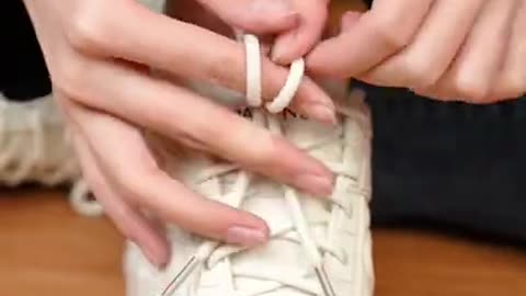 New style shoe laces tie 2024