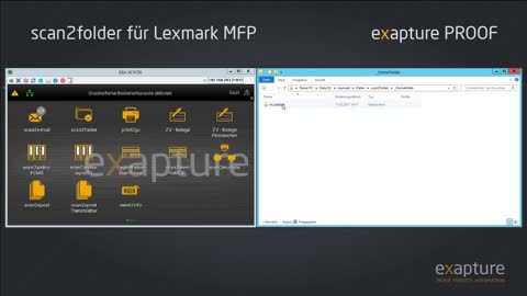 scan2folder für Lexmark MFP