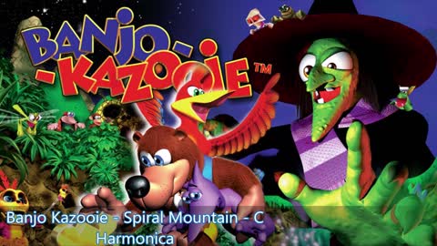 Banjo-Kazooie - Spiral Mountain - C Harmonica