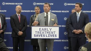 Broward County Mayor Mike Udine Praises Monoclonal Treatments and Florida's Response to COVID